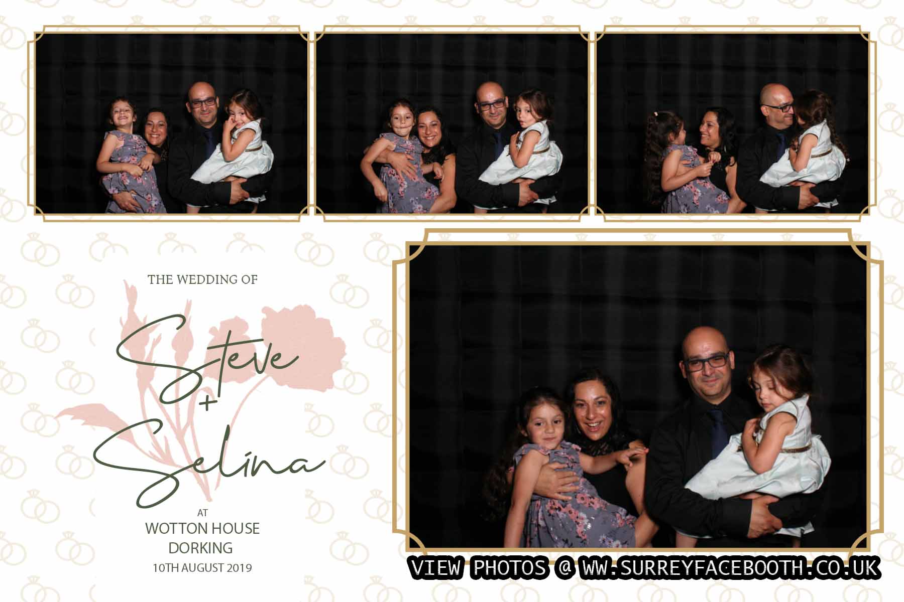 Selina and Steve's Wedding | View more photos from the event at galleries.surreyfacebooth.co.uk/u/Surrey-FaceBooth/Selina-and-Steves-Wedding